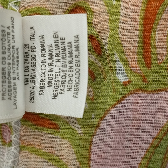 Maliparmi Wild Mod Print Lightweight Cotton Blazer Jacket Tropical Colorful Fun - Picture 11 of 14